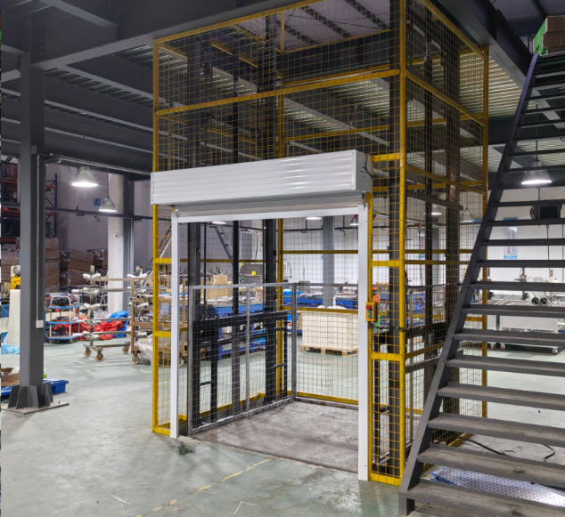 南丰食品厂物料提升